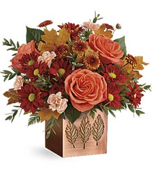 Teleflora's Copper Petals Bouquet from Swindler and Sons Florists in Wilmington, OH